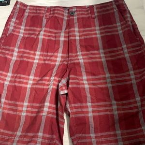 Plaid shorts